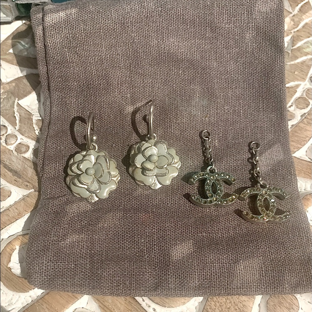 CHANEL earrings authentic vintage
